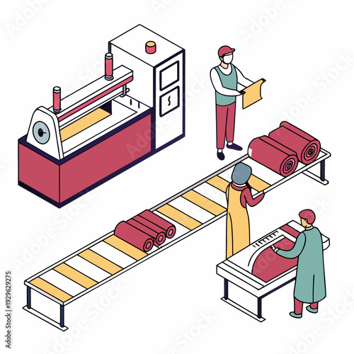 Garment production sewing unit factory manufacturing