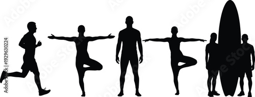 Bird silhouette collection with flying crows and sparrows perching on branches with nests isolated on white background vector illustration for,