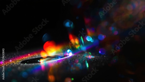 colorful lights at night
