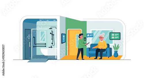 Smart Home Technology for Elderly Care and Accessible Living