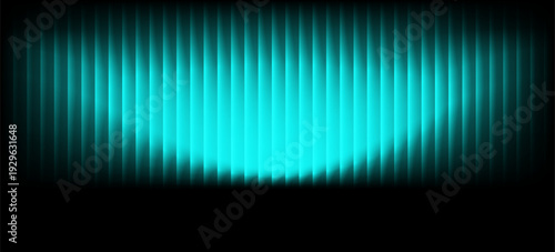 White-green gradient with glass effect on black background. Blending freshness with high-tech aesthetic with glossy smooth transitions. Ideal for branding, poster, product presentation, advertisement