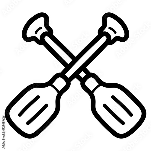 Paddles illustration