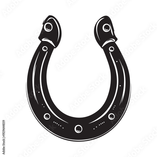 horseshoe silhouette 
