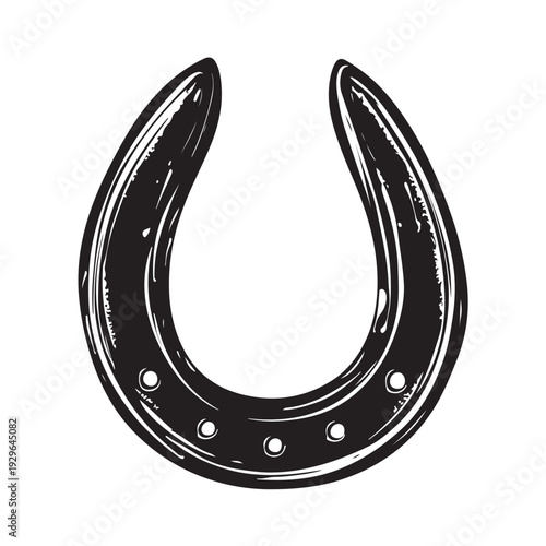 horseshoe silhouette 