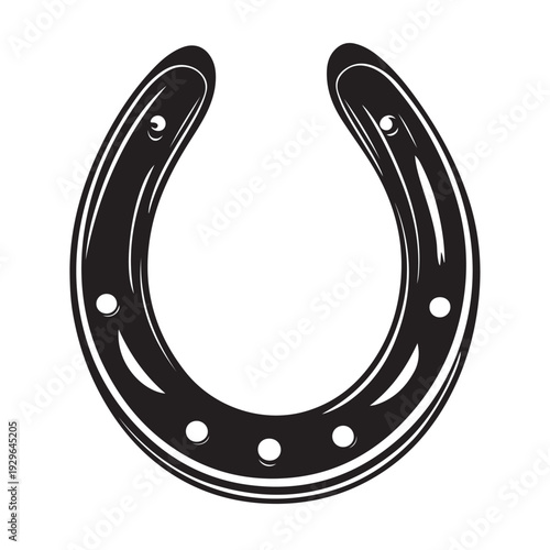 horseshoe silhouette 