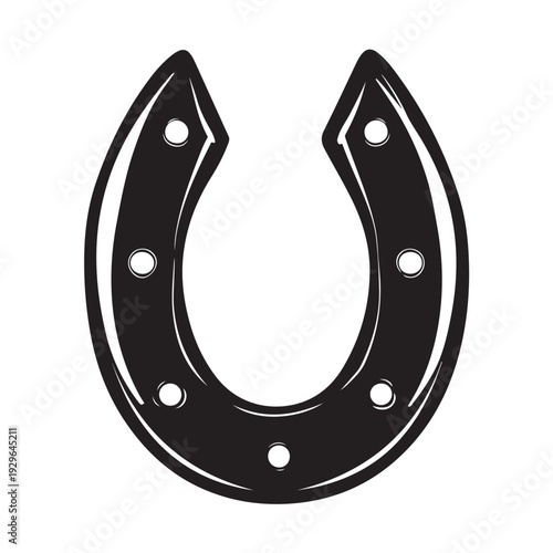 horseshoe silhouette 