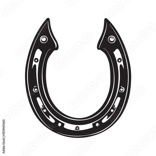 horseshoe silhouette 