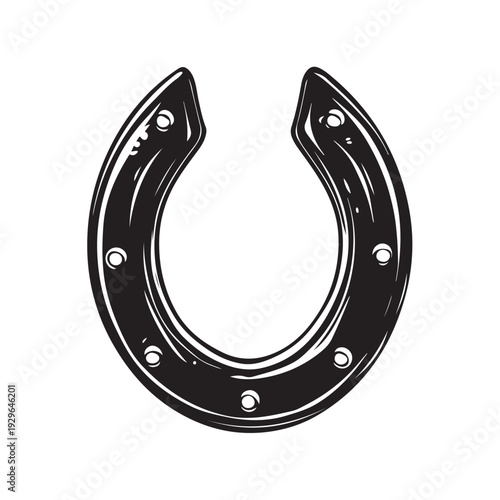 horseshoe silhouette 