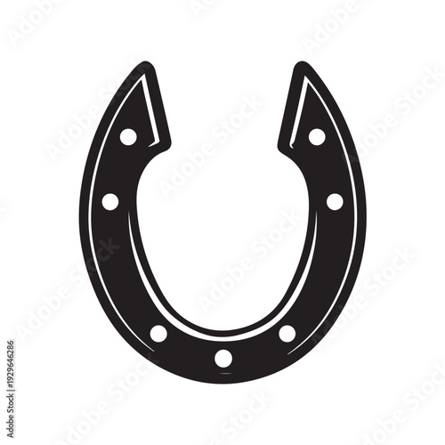 horseshoe silhouette 