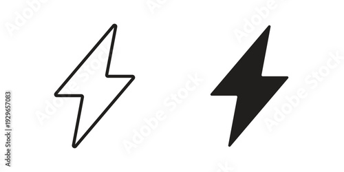 Electricity icons collection glyph and mixed vector Illustrations