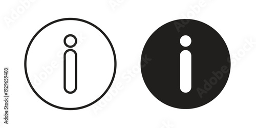 Info icons collection glyph and mixed vector Illustrations
