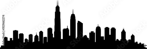 Single continuous line drawing of London city skyline. Famous city skyscraper landscape in world. World travel campaign home wall decor poster concept. Vector black silhouette. with white background