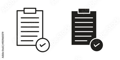 Survey icons collection glyph and mixed vector Illustrations