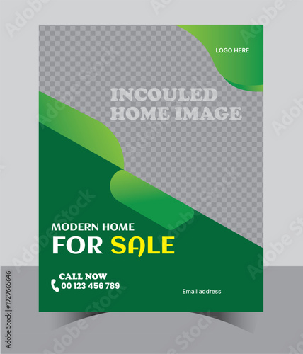 modern home for sale 2026 a4 flyer