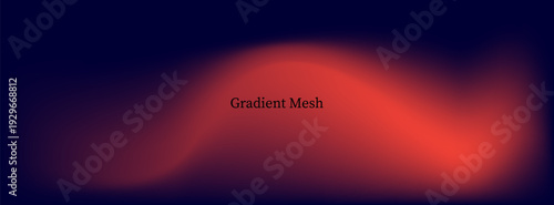 Dark blue sky yellow orange abstract background for desktop design.