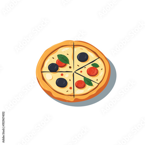 Pizza vector design
