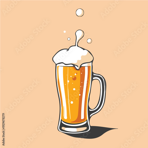 Beer vector design