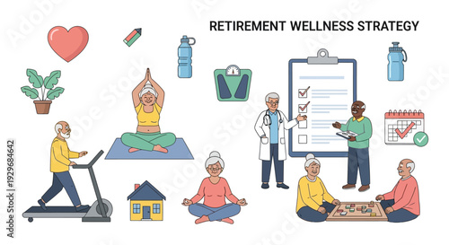 Comprehensive Retirement Wellness Strategy for Seniors: Promoting Healthy Aging, Active Lifestyle, and Overall Well-being