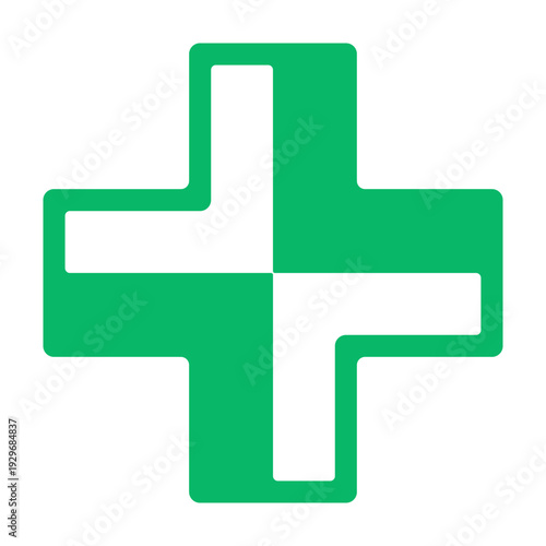 green cross pharmacy medical symbol