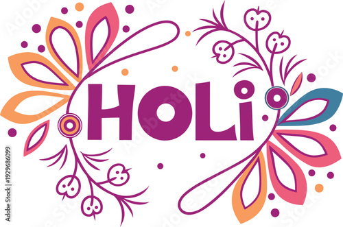 Happy Holi design