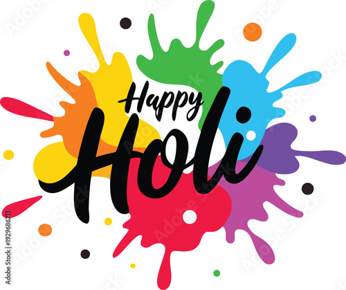 Happy Holi design