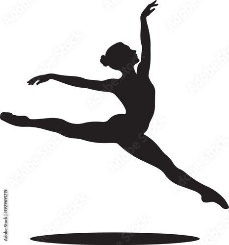 Ballet Dancer Silhouette Grace
