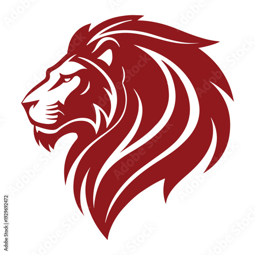 Tiger head vector logo art illustration 