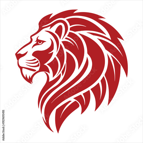 Tiger head vector logo art illustration 