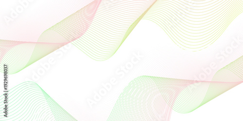 Dynamic minimal smoke sound line. Energy abstract smooth colorful gradient frequency isolated element creative blend. Science tech swirls with thin twisted connected vibration simple grid.