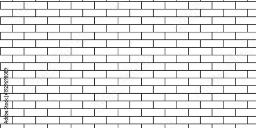 white brick wall texture and solid bricks seamless pattern background.
