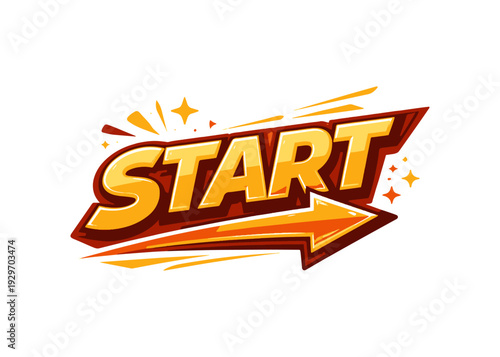 Start stylized text vector
Vector stylized text on a white background