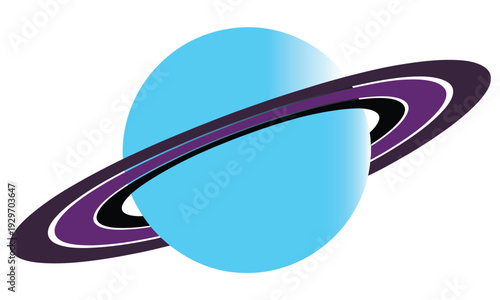 Saturn planet vector mesh, style mesh technique illustration on white background, representing planetary science, outer space, celestial and educational or infographic design