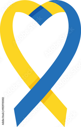 Adobe Illustrator Artwork world down syndrome day, childrens foot print flat style
