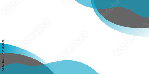 Abstract Blue and gray shape minimalist background for banner, poster, brochure, website. vector illustration	