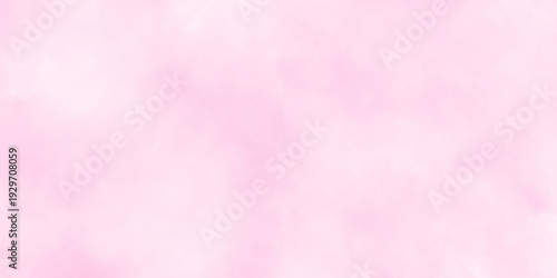 Watercolor cloud texture. abstract soft pink and light white watercolor splash stroke background, bright multicolor hand drawn illustration.