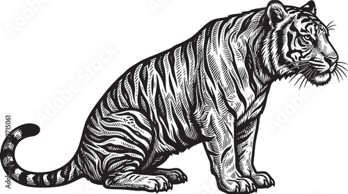 tiger vector illustration