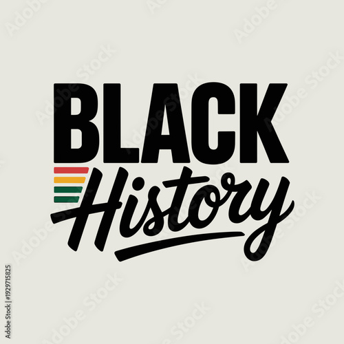 Black History SVG - African American Pride & Heritage Hand-Lettered Graphic