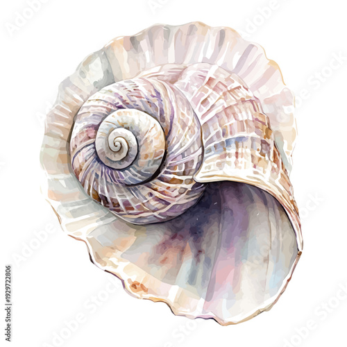 Bebinca, watercolor vector portraying a joyful pose with colorful highlights, isolated on a white background.