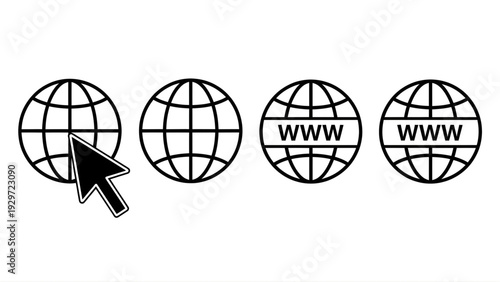 Evolution of the world wide web icon