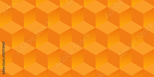 Seamless geometric pattern isometric cubic. Mosaic cube pattern vector tile blank wallpaper.	