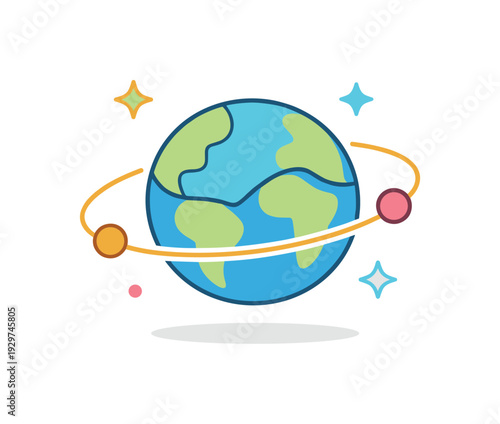 Resilience after disruption and recovery following instability represented through orbital reformation, a cracked planet smoothly reassembled with a restored