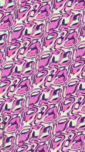 Vibrant Pink Purple Pattern Background Animation.