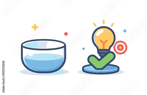 Cognitive slack maintenance and deliberately keeping mental space unfilled to absorb complexity or surprise during focused work, a partially empty rounded