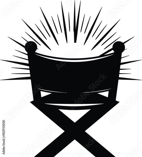 Elegant black silhouette of two fashionable women carrying shopping bags isolated on white background for retail promotion, boutique advertising, and seasonal consumer sales.