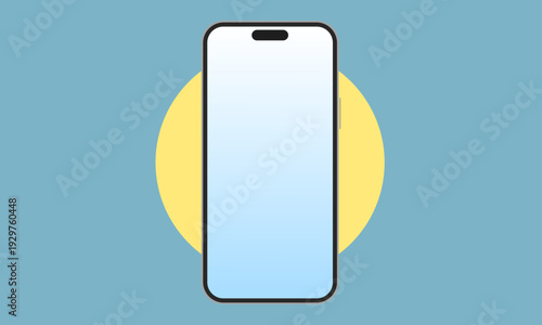 vector mobile phone illustration