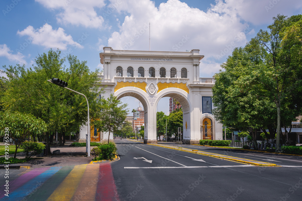 Obraz premium Arcos de Guadalajara - Guadalajara, Jalisco, Mexico