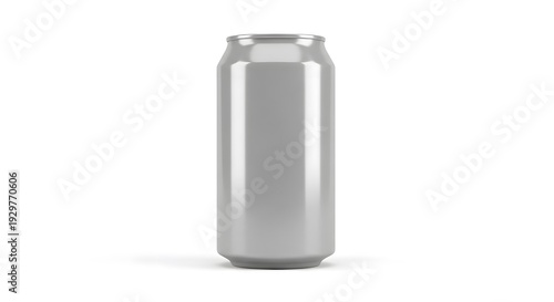 Metal can with white lid and black cap top of it on.