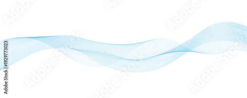 Premium background design with blue line pattern (texture) in luxury pastel colour. Abstract horizontal vector template for business banner, formal backdrop, prestigious voucher, vector