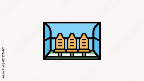 Bench Animation Icon
