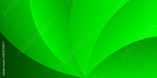 Simple Leaf green curve modern abstract background for corporate concept, template, poster, brochure, website, flyer design. Vector illustration